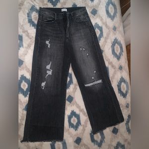 Sneak peek high rise wide leg jeans 7/w/28